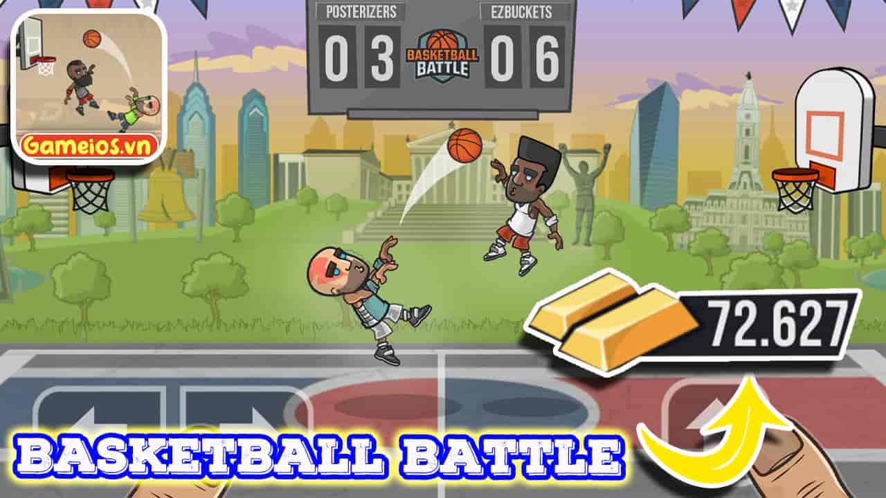 Tải hack Basketball Battle iOS