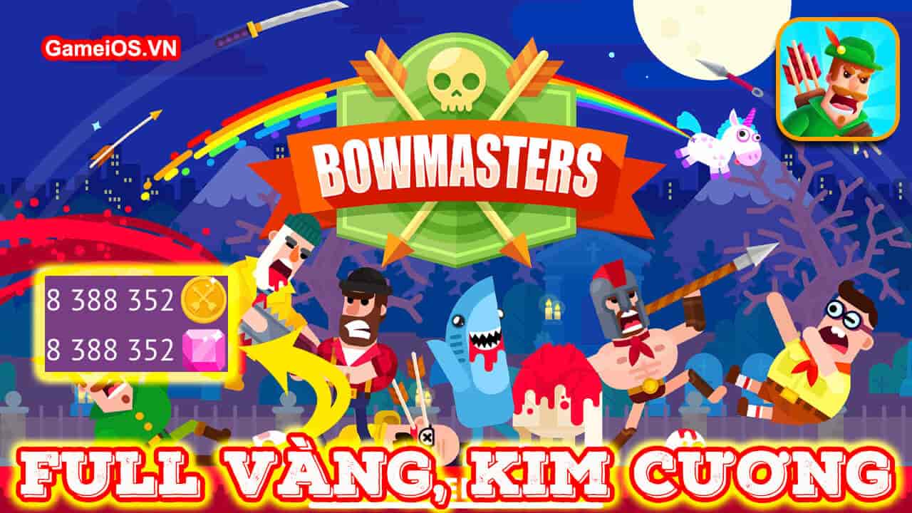Bowmasters mod iOS