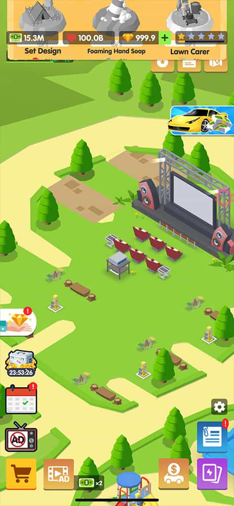 tải mod Camping Tycoon Idle iOS