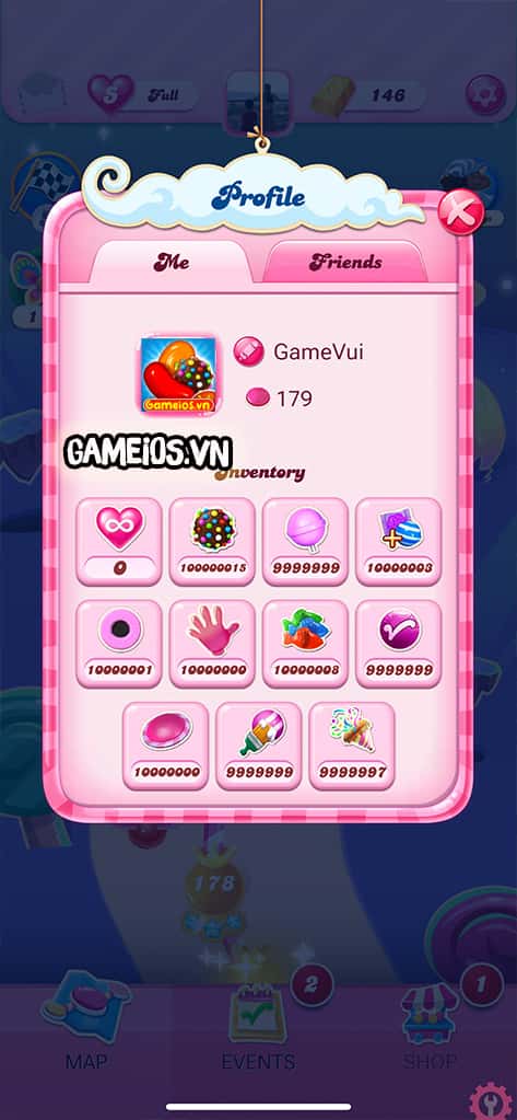 Candy Crush Saga hack trợ giúp