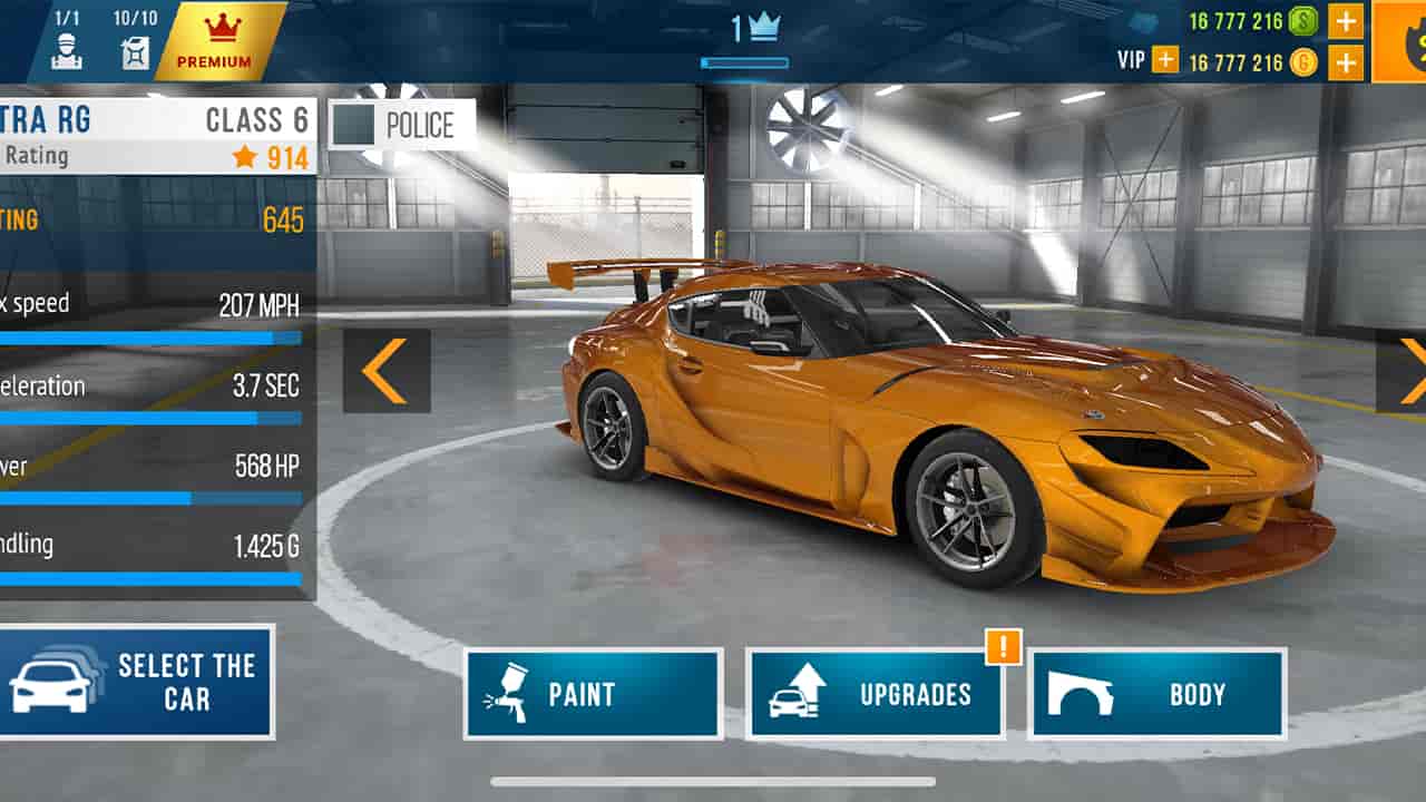 CarX Highway Racing hack vàng