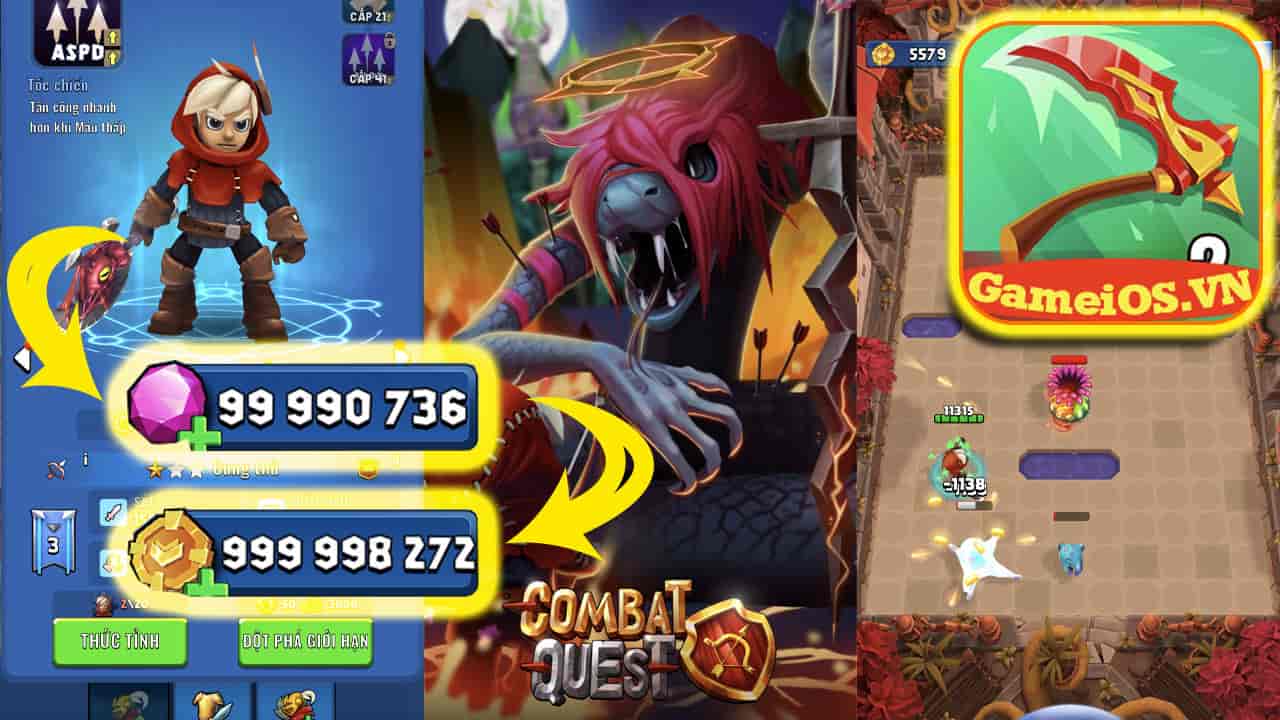 Combat Quest mod iOS