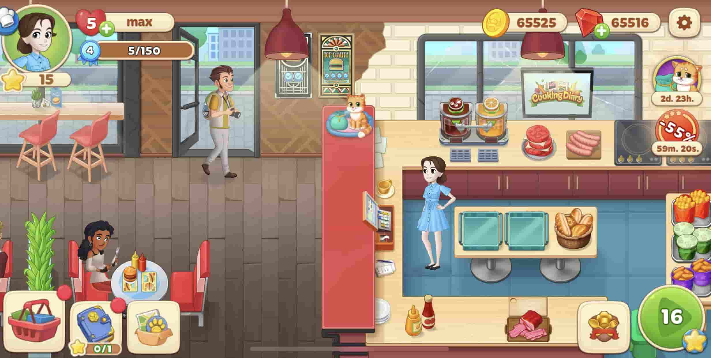 Cooking Diary restaurant mod ipa