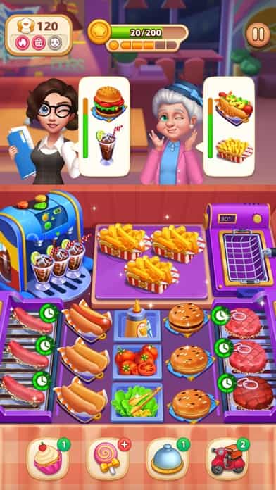tải mod Cooking World Cooking