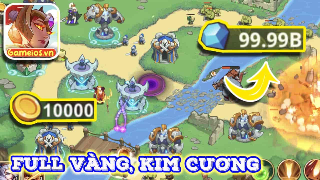 tải hack Empire Defender Offline ios