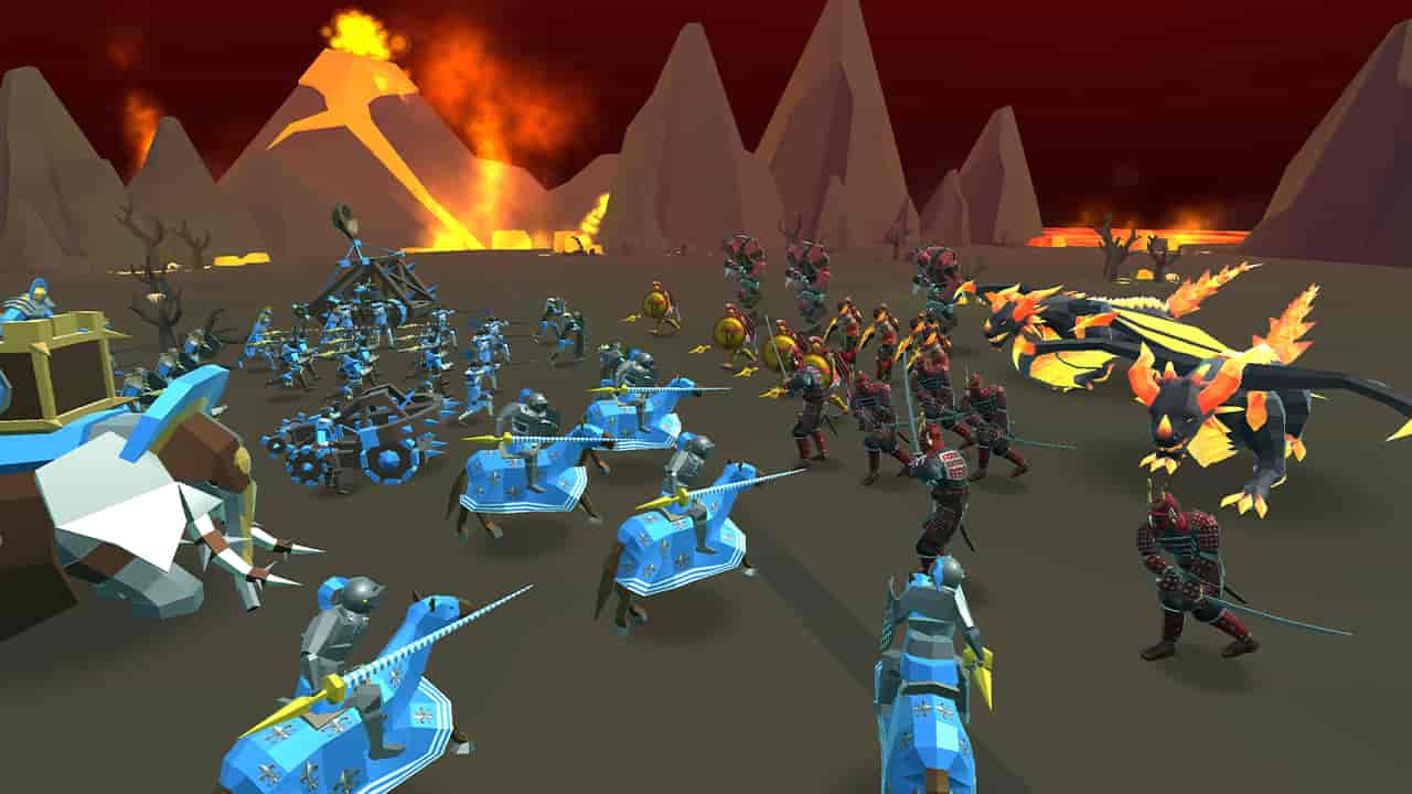 Epic Battle Simulator 2 mod full kim cương