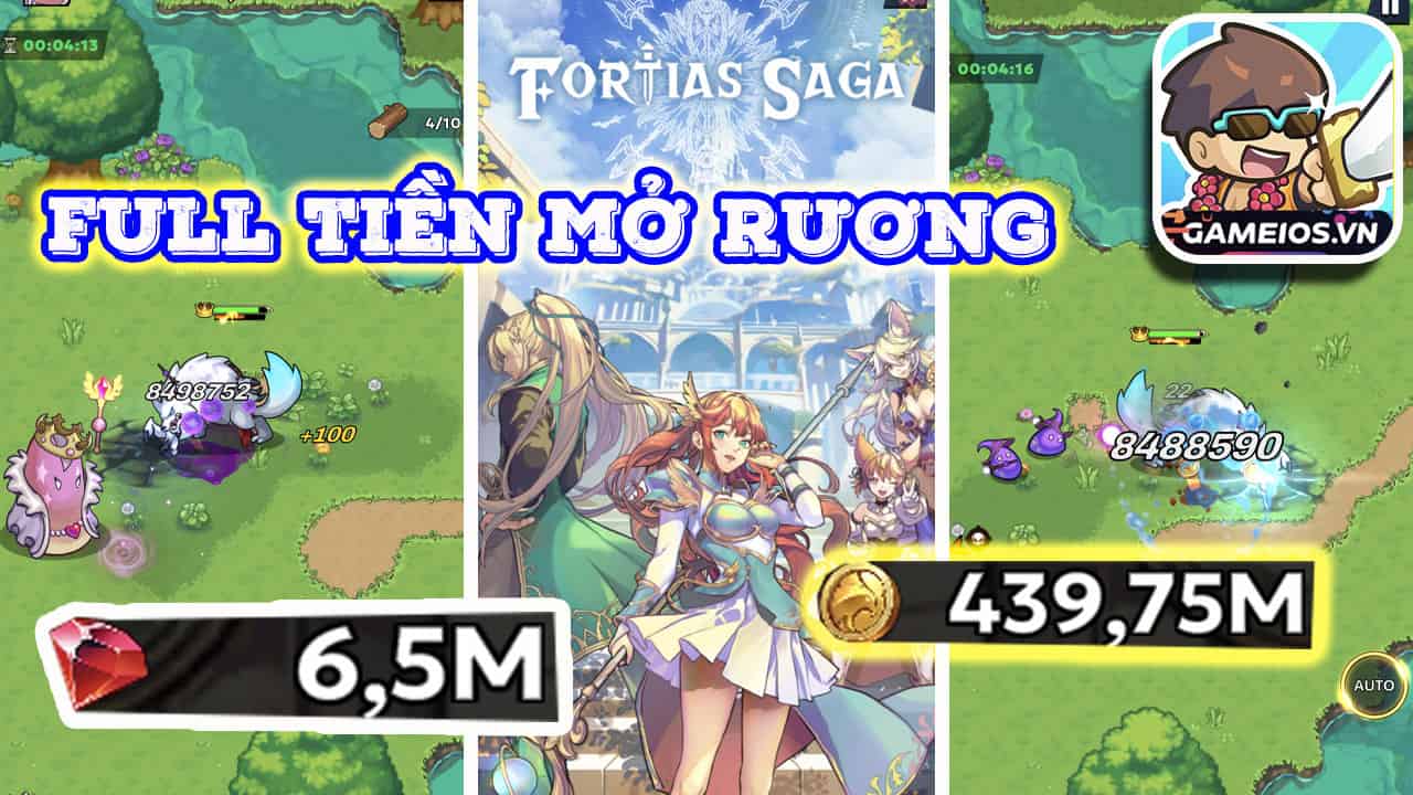 tải hack Fortias Saga Idle RPG