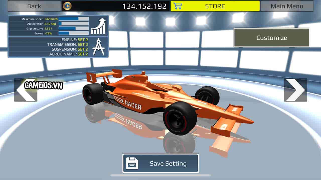 FX Racer hack vô hạn tiền