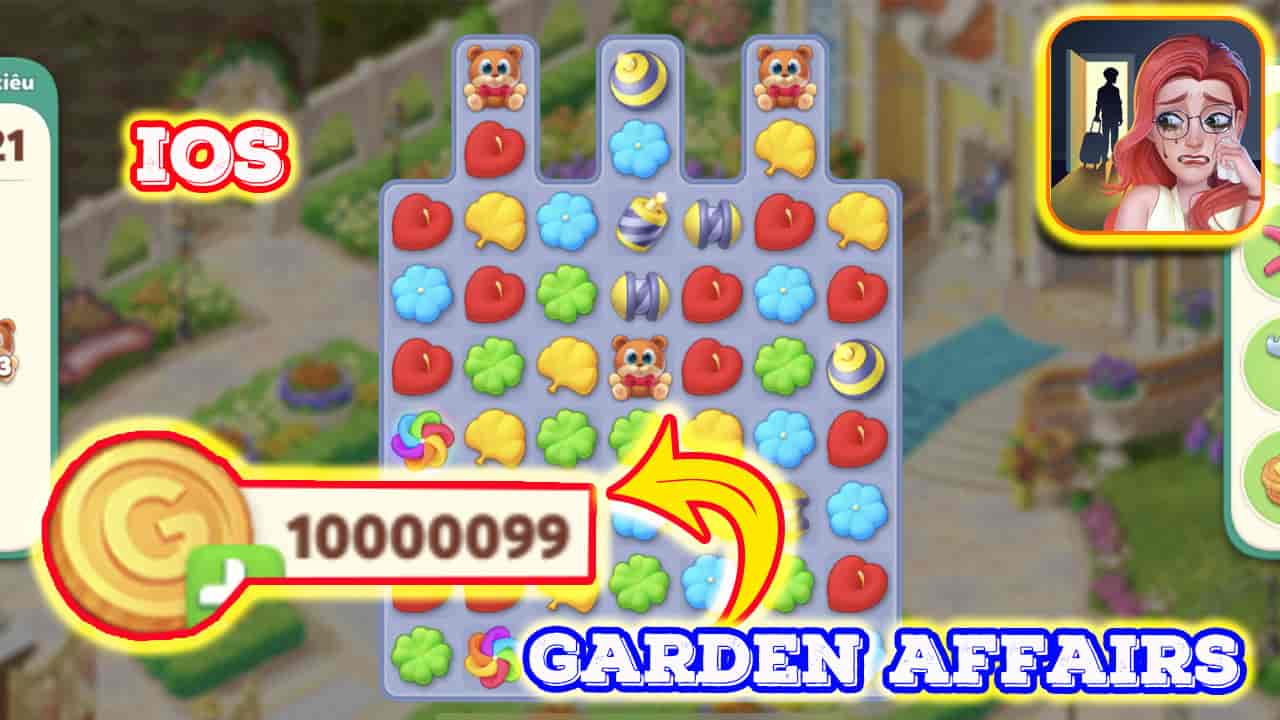 Tải hack Garden Affairs