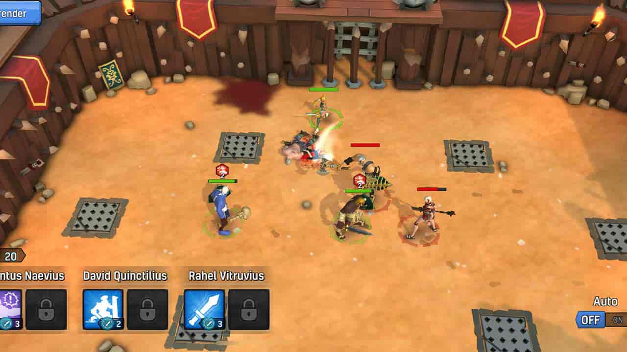 Hack Gladiator Heroes Battle iOS