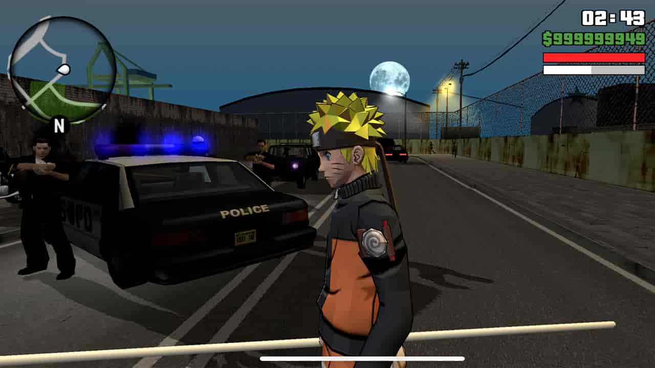 Grand Theft Auto San Andreas Naruto