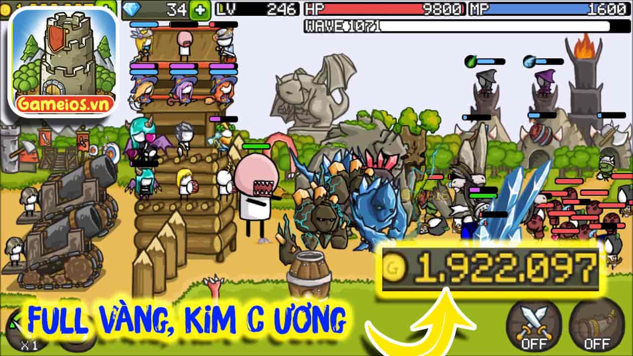 tải hack Grow Castle ios