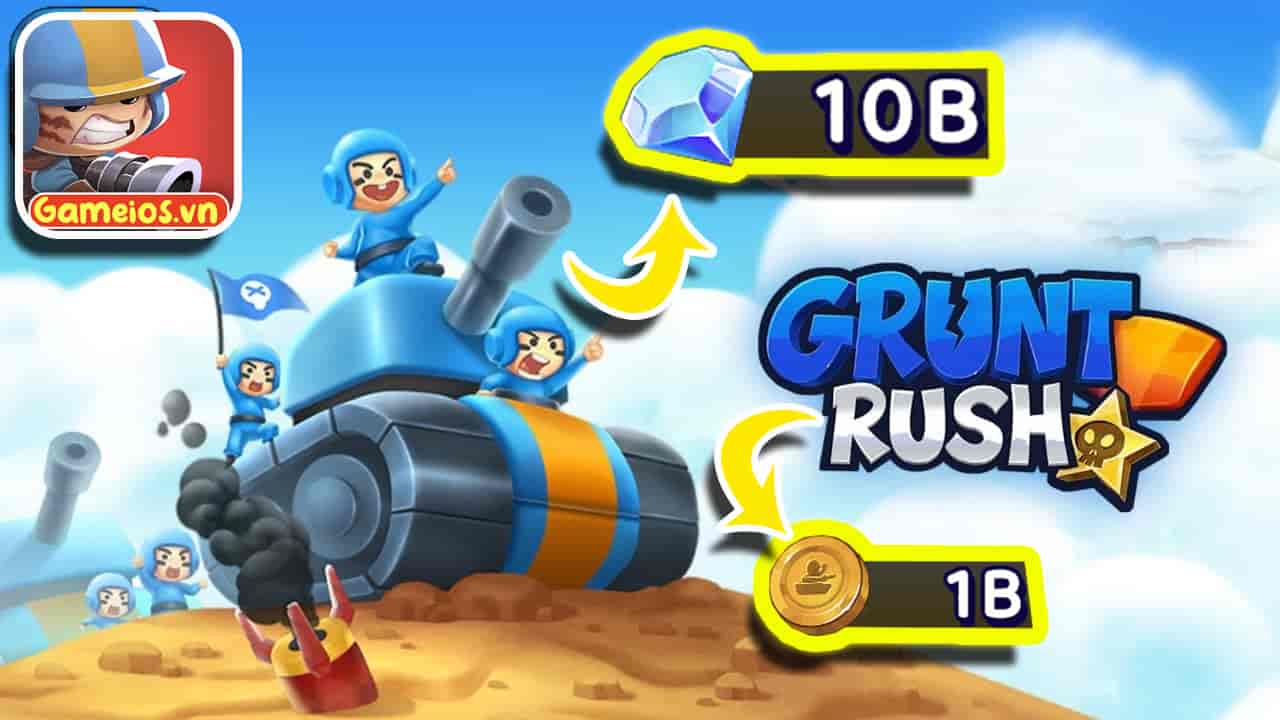 Grunt Rush vô hạn kim cương