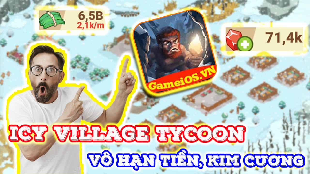 Icy Village Tycoon Survival mod iOS