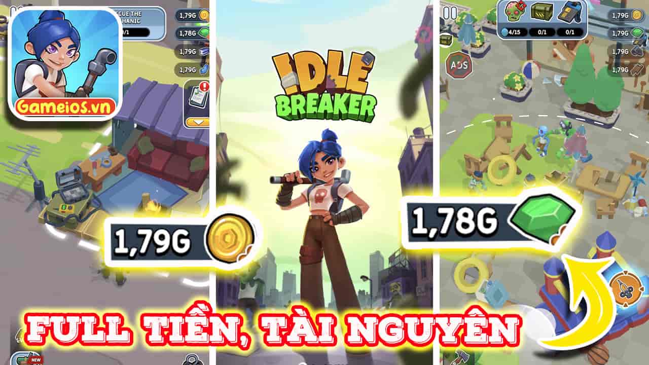 tải hack Idle Breaker ios