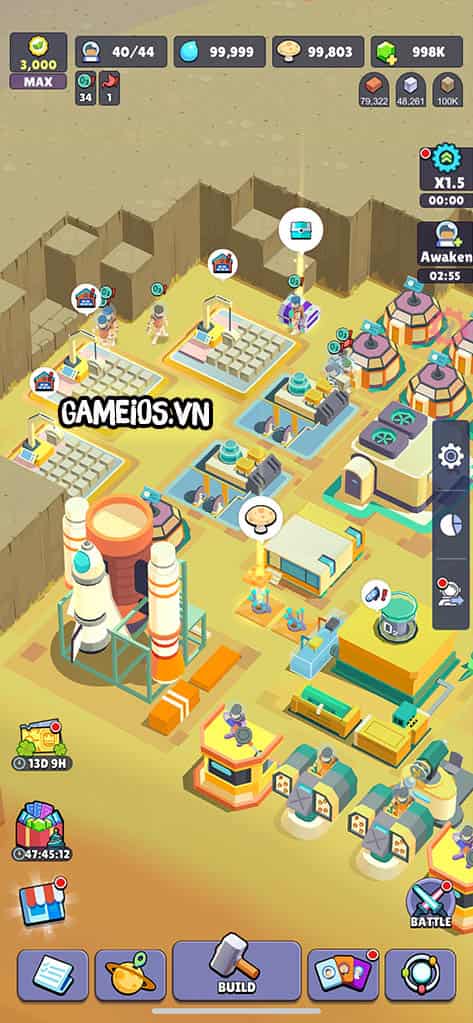 Idle Mars Survival Migrate