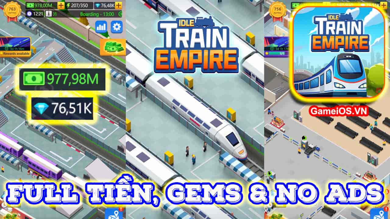 Hack Idle Train Empire iOS