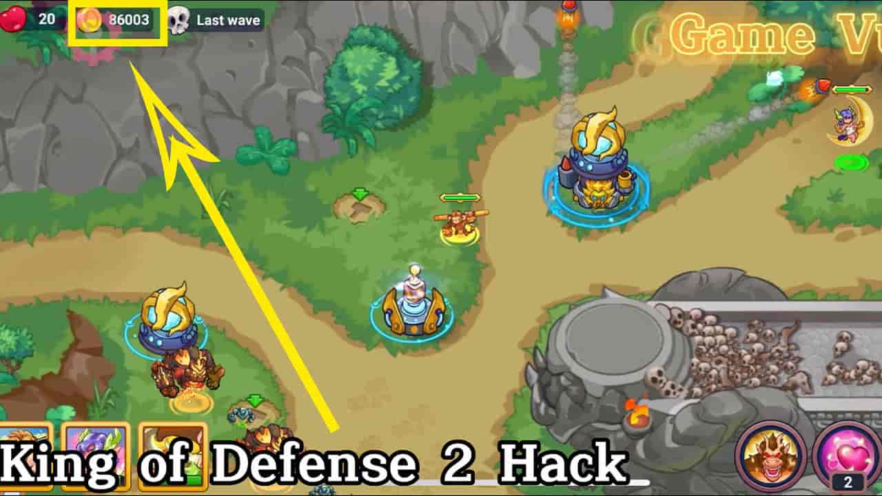 Hack King Of Defense 2 iOS