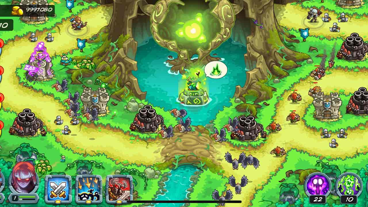 Kingdom Rush 5 hack full kim cương