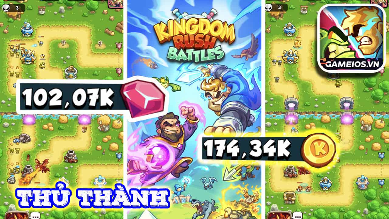 tải hack Kingdom Rush Battles TD