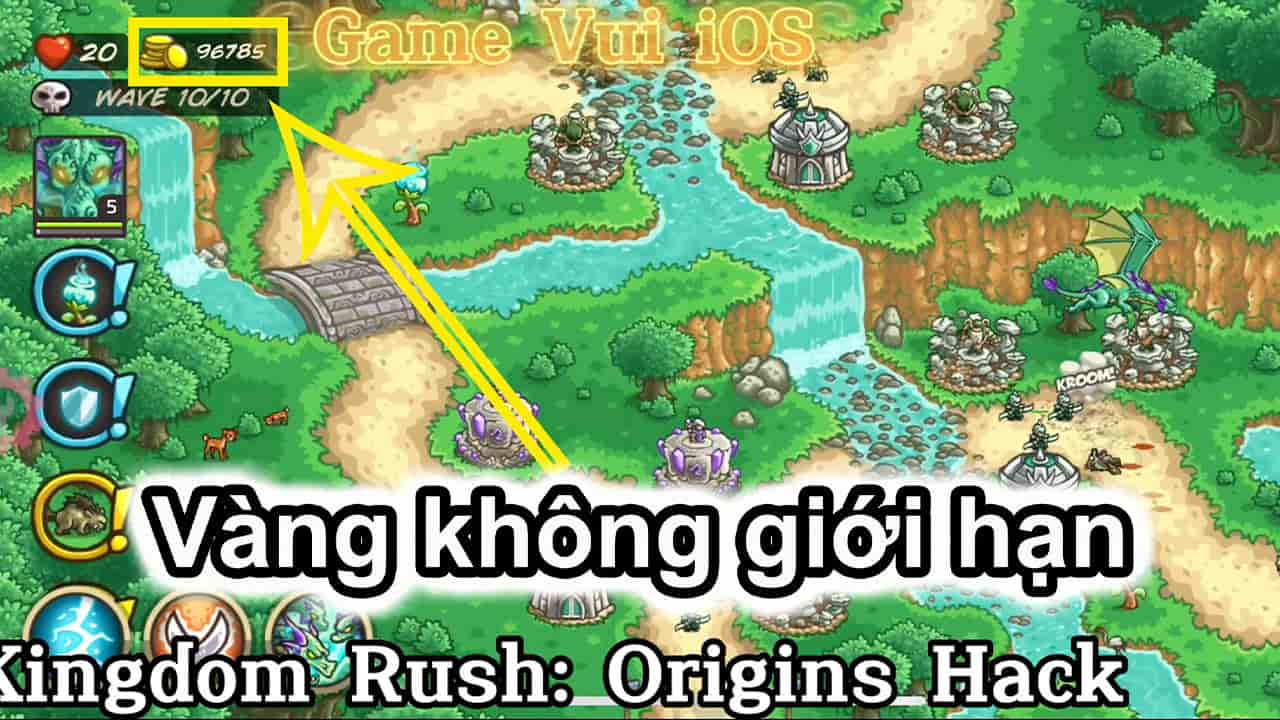 Mod Kingdom Rush Origins iOS