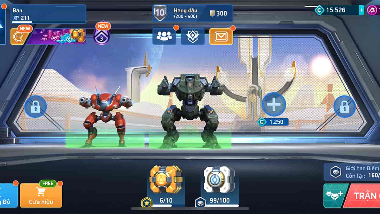 Mech Arena mod ios