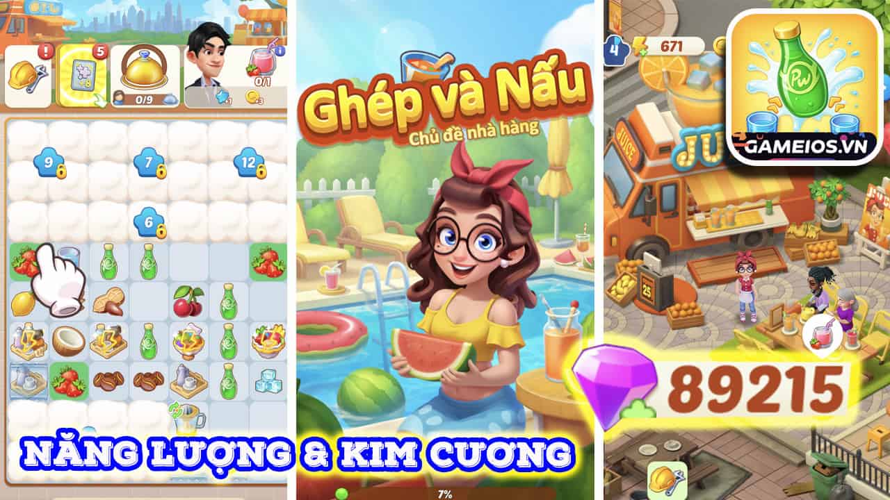 tải hack Merge Cooking