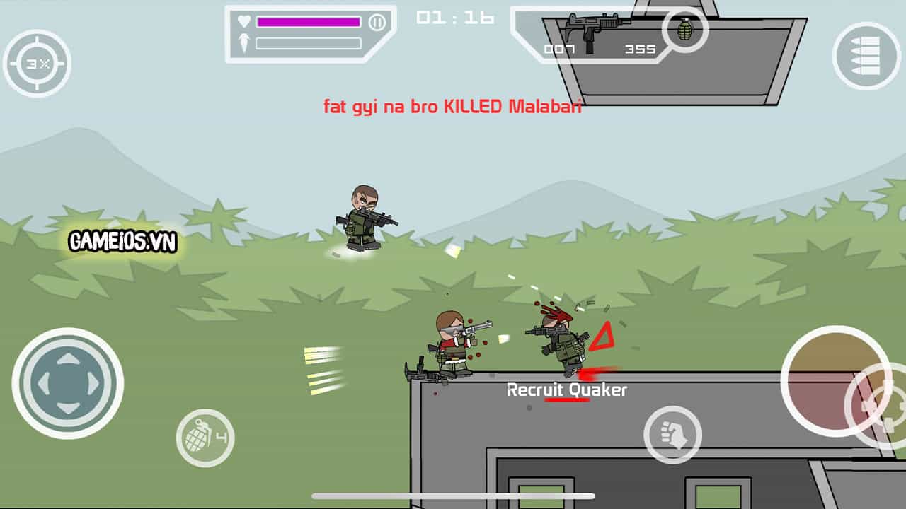 tải mod Mini Militia Doodle Army 2