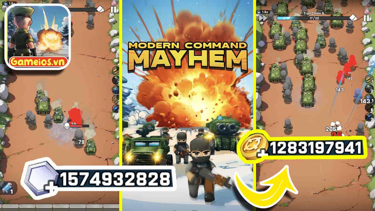 tải hack Modern Command Mayhem