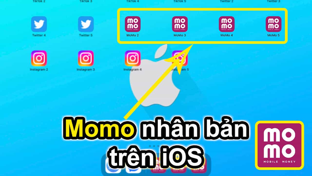 Nhân bản momo cho iOS