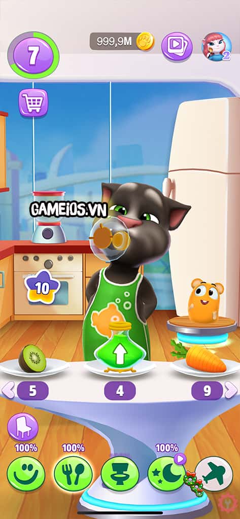 My Talking Tom 2 vô hạn tiền