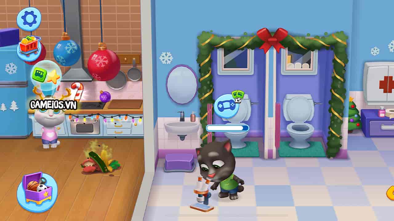 My Talking Tom Friends vô hạn vàng