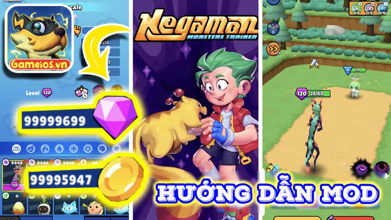 tải hack Negamons Monster Trainer ios