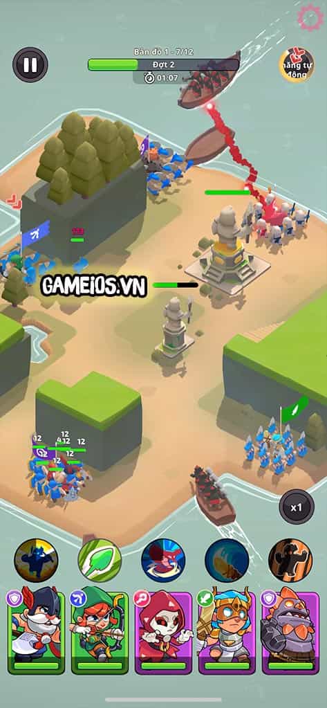 North War: Island Defense 3D