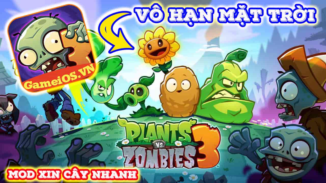 Tải hack Plants vs Zombies 3 iOS