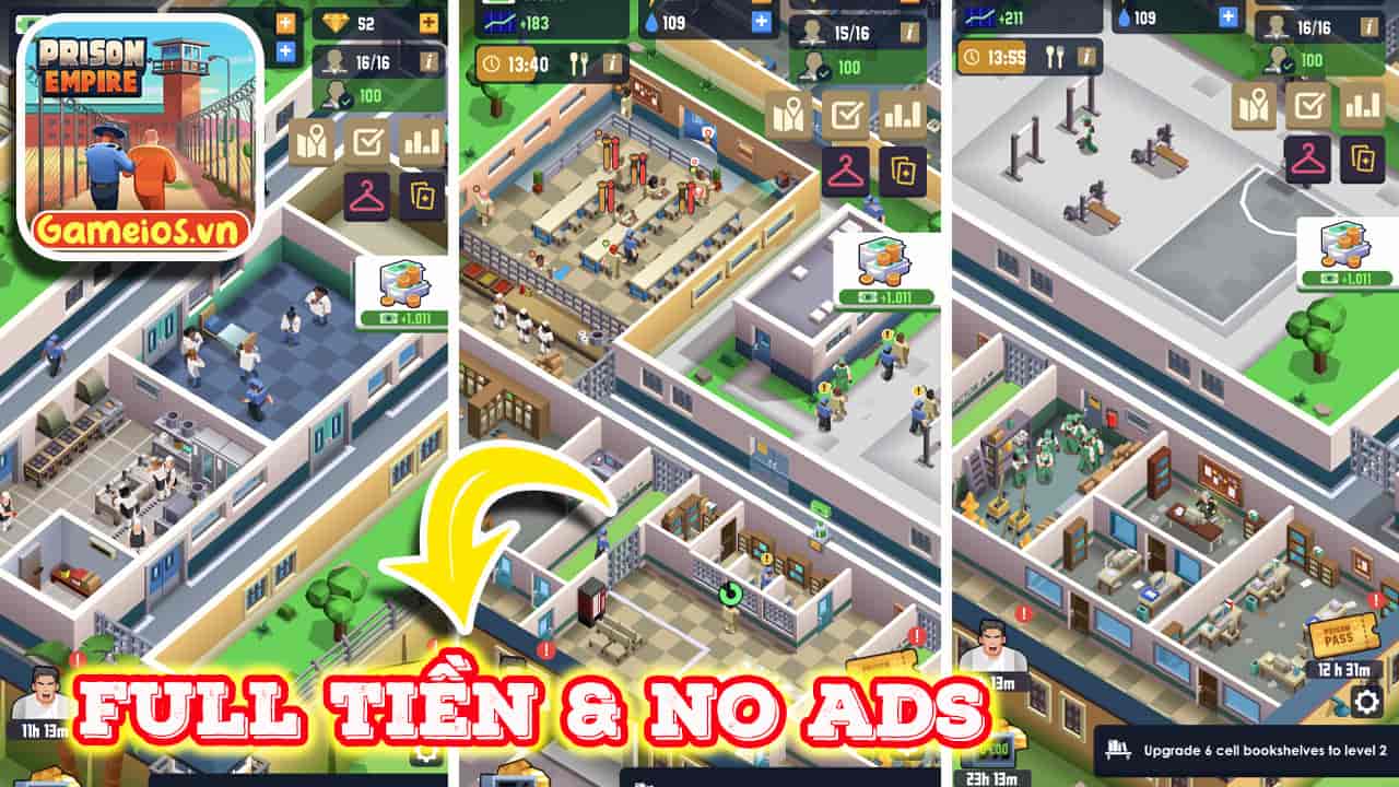 tải hack Prison Empire Tycoon ios