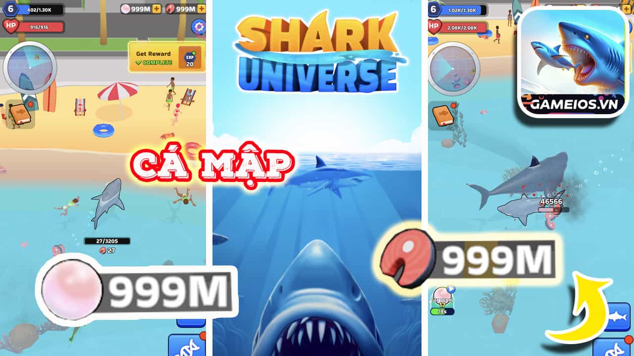 tải hack Shark Universe