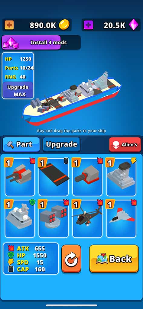 Ship Battle Seaport Tycoon hack kim cương