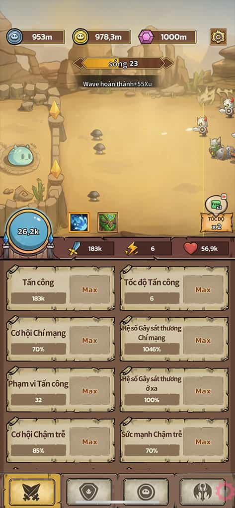 Slime Castle Idle hack kim cương