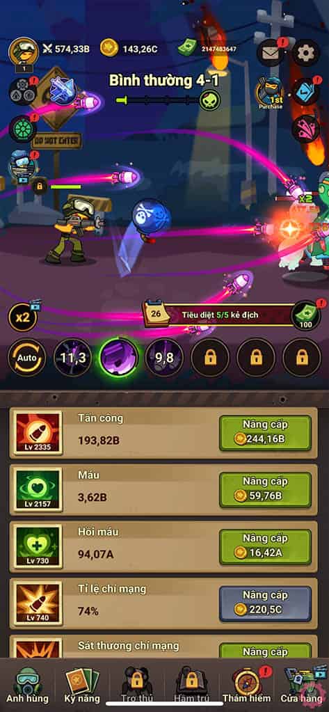 Stickman War: Epic Idle RPG