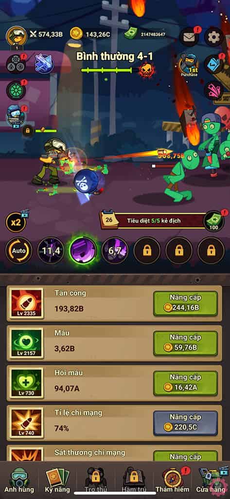 Stickman War: Epic Idle RPG