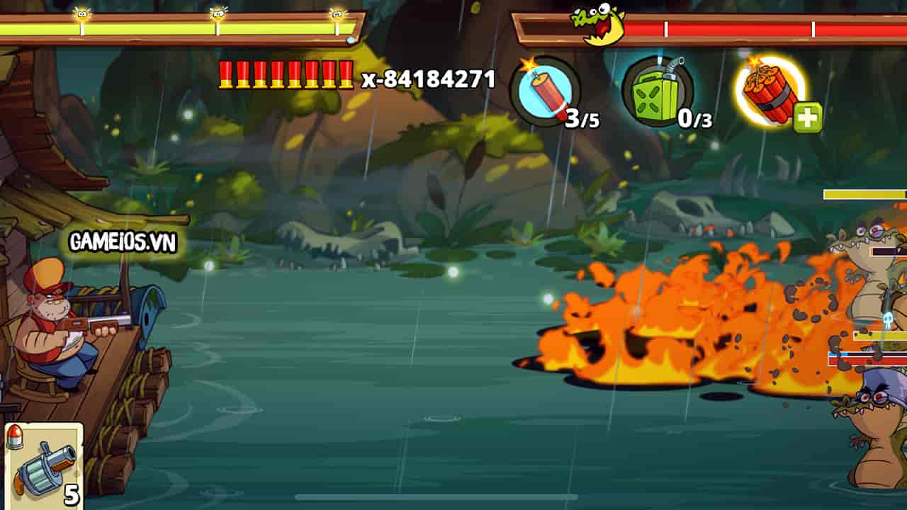 Swamp Attack 2 vô hạn gems