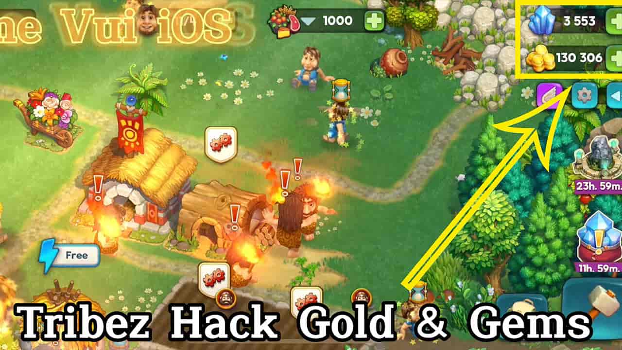 Mod The Tribez Build a Village iOS
