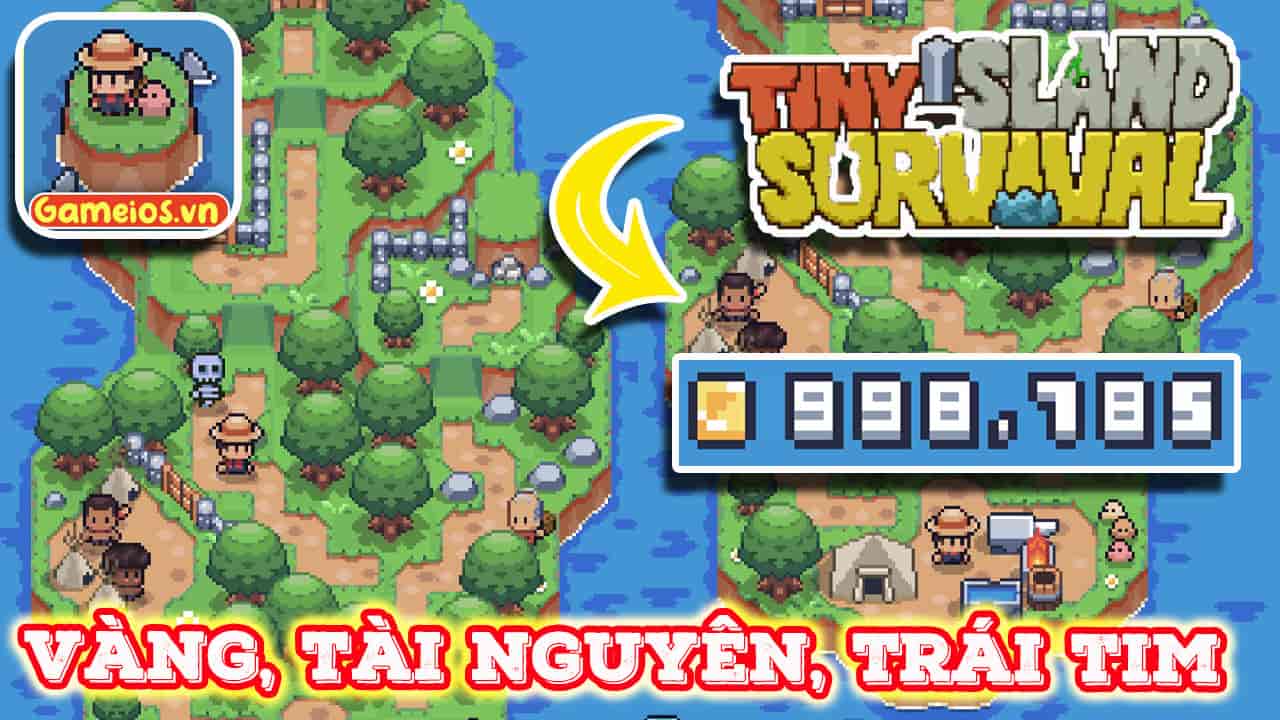 Tải hack Tiny Island Survival iOS