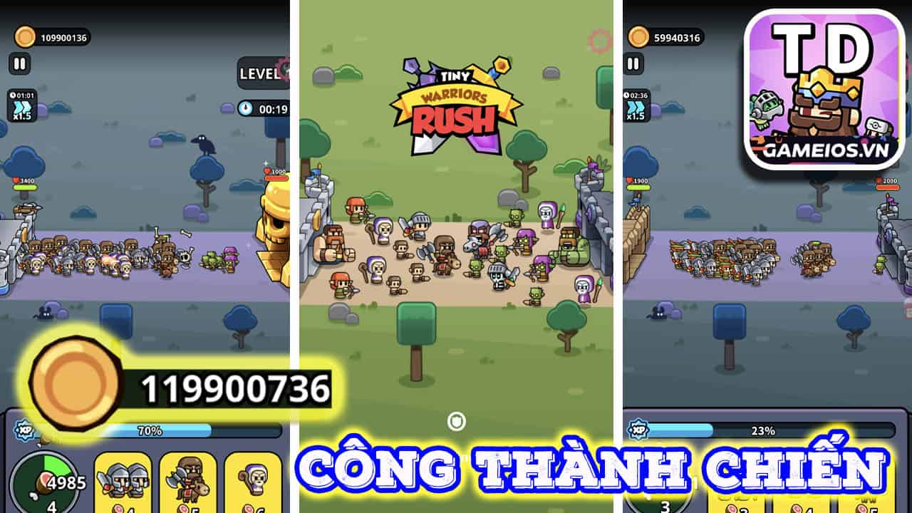 tải hack Tiny Warriors Rush