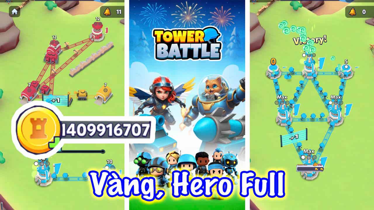 Tower Battle: Connect Towers