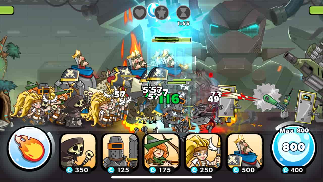 Tower Conquest vô hạn kim cương