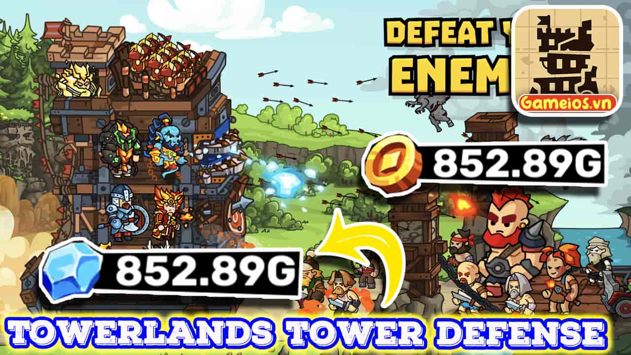 Hack Towerlands Tower Defense iOS