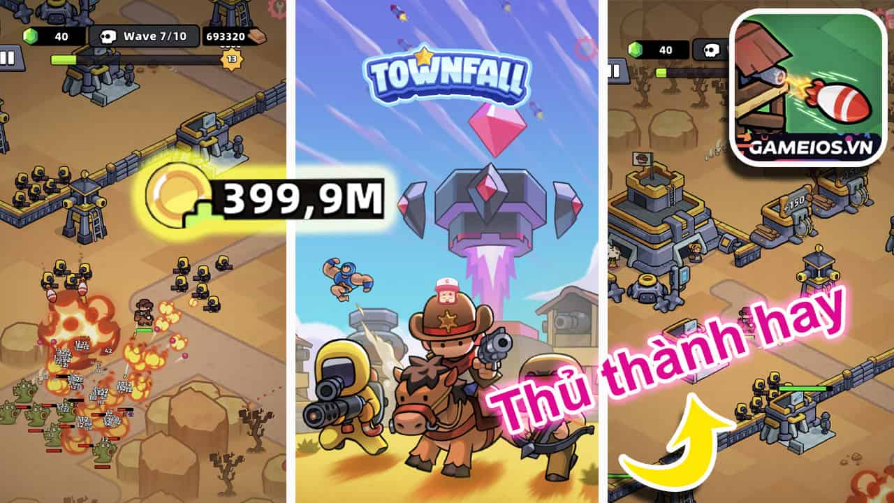 hack Townfall Zombie Tower Defense