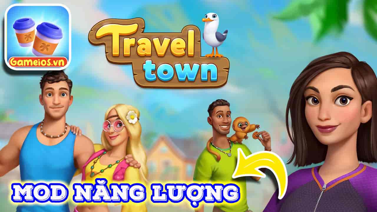 tải hack Travel Town iOS